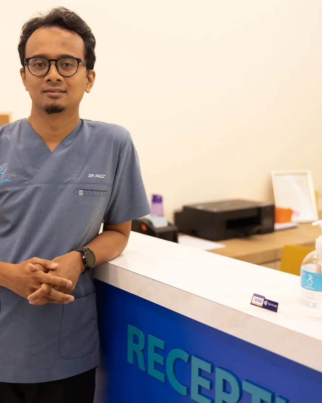 Dr Mohammad Faezuddin (Dr Faez), Resident Doctor at Universal Clinic